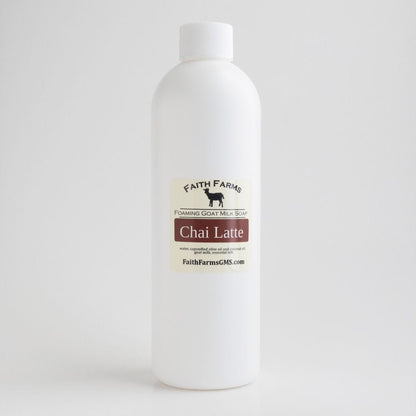 Chai Latte Foaming Goat Milk Hand Soap - Faith Farms Goat Milk Soap