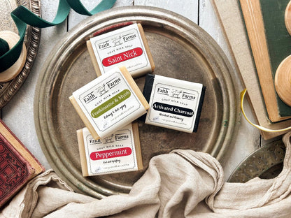 Christmas Goat Milk Soap Bundle - Faith Farms Goat Milk Soap