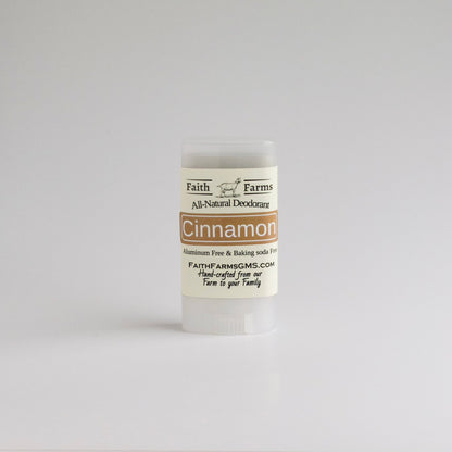 Cinnamon Deodorant - Faith Farms Goat Milk Soap