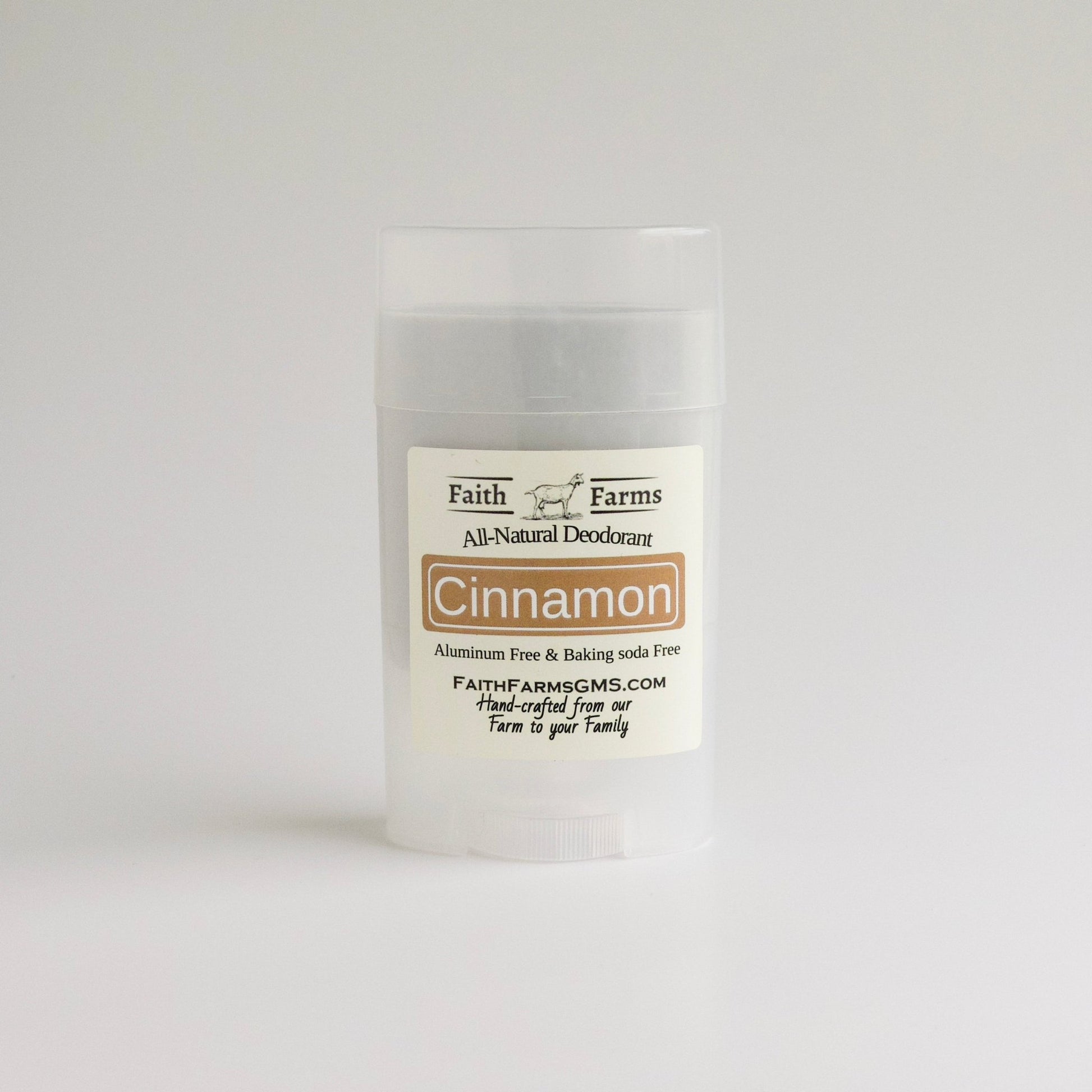 Cinnamon Deodorant - Faith Farms Goat Milk Soap