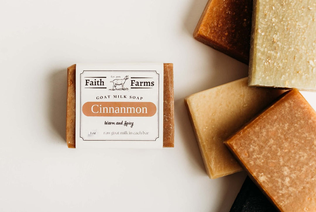 cinnamon goat milk soap