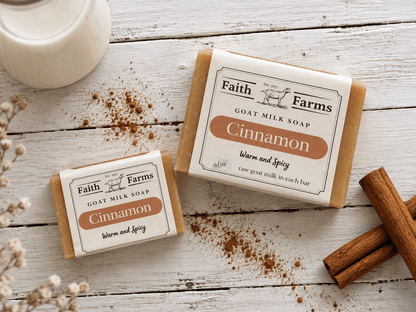 Cinnamon Goat Milk Soap - Faith Farms Goat Milk Soap