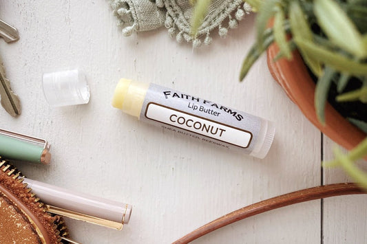 Coconut Lip Butter - Faith Farms Goat Milk Soap