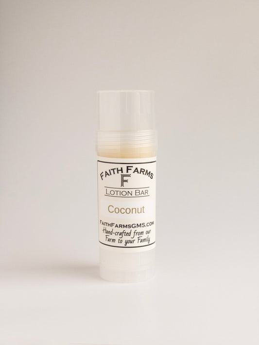 Coconut Lotion Bar - Faith Farms Goat Milk Soap