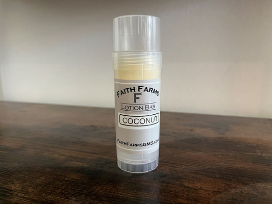 Coconut Lotion Bar - Faith Farms Goat Milk Soap