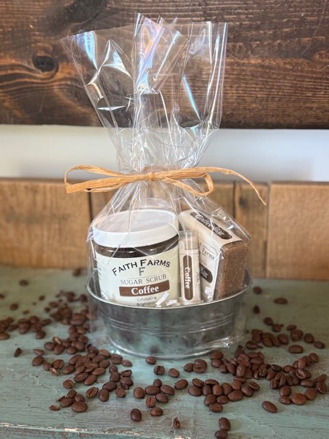 Coffee Gift Tin - Faith Farms Goat Milk Soap