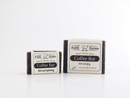 Coffee Goat Milk Soap - Faith Farms Goat Milk Soap