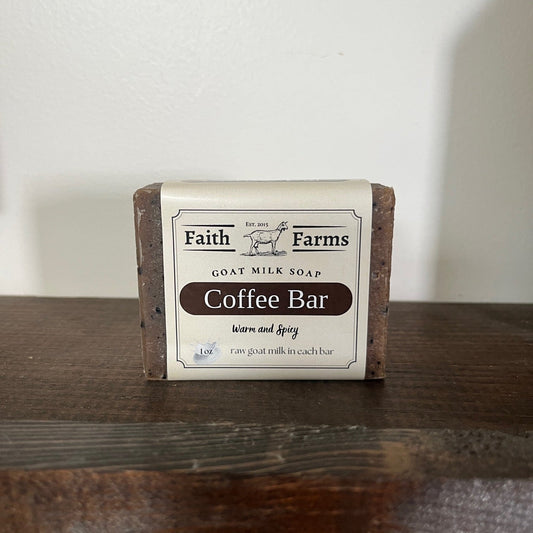 Coffee Goat Milk Soap - Faith Farms Goat Milk Soap