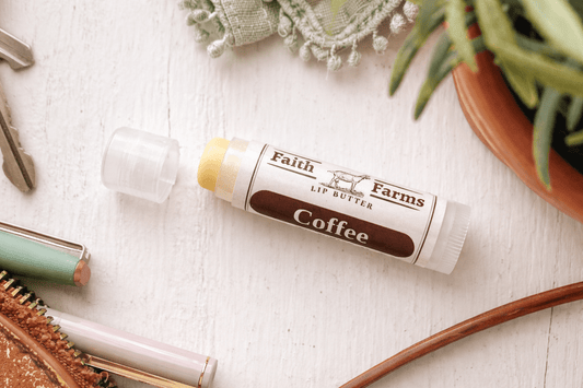 Coffee Lip Butter - Faith Farms Goat Milk Soap