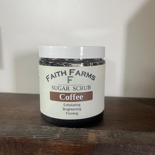 Coffee Sugar Scrub - Faith Farms Goat Milk Soap
