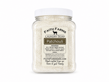 Customized Laundry Soap - Faith Farms Goat Milk Soap