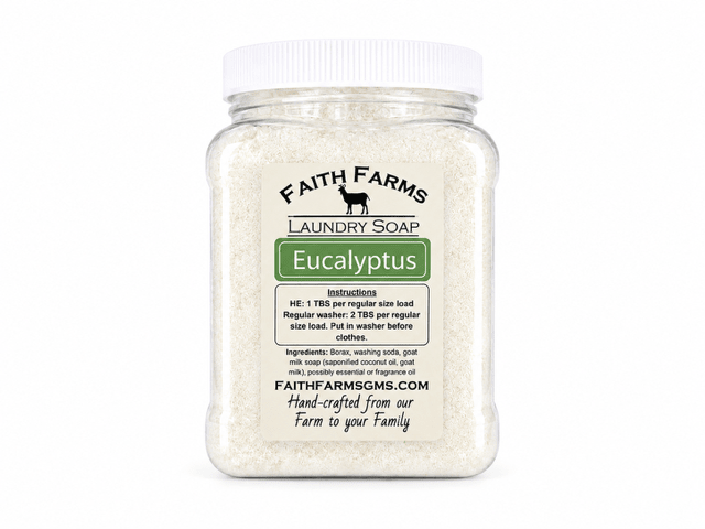 Customized Laundry Soap - Faith Farms Goat Milk Soap