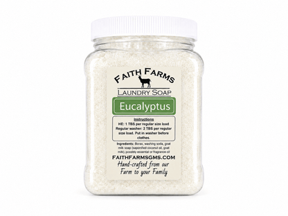 Customized Laundry Soap - Faith Farms Goat Milk Soap