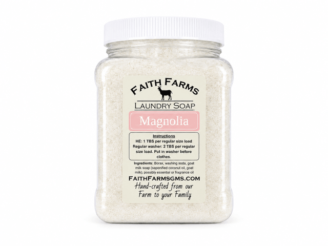 Customized Laundry Soap - Faith Farms Goat Milk Soap