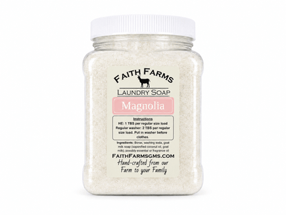 Customized Laundry Soap - Faith Farms Goat Milk Soap