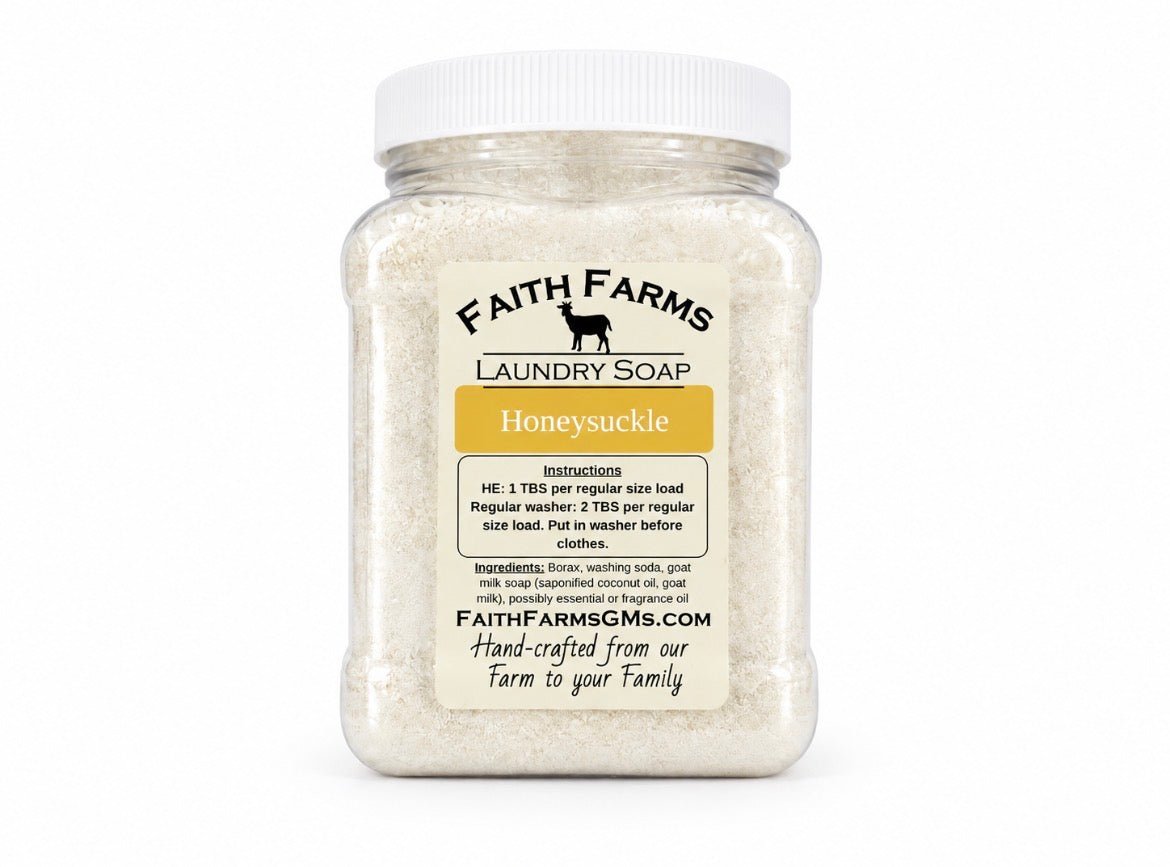 Customized Laundry Soap - Faith Farms Goat Milk Soap