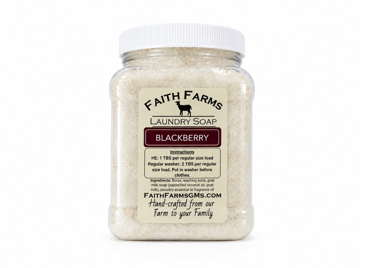 Customized Laundry Soap - Faith Farms Goat Milk Soap