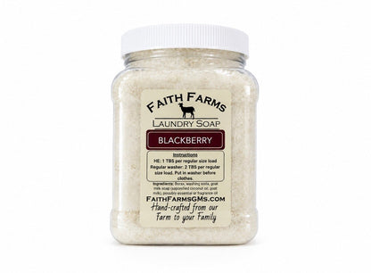 Customized Laundry Soap - Faith Farms Goat Milk Soap