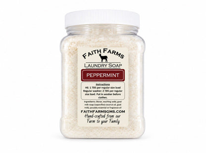 Customized Laundry Soap - Faith Farms Goat Milk Soap