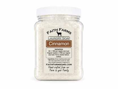 Customized Laundry Soap - Faith Farms Goat Milk Soap