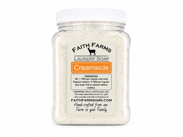 Customized Laundry Soap - Faith Farms Goat Milk Soap