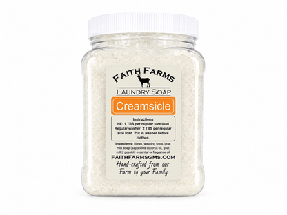 Customized Laundry Soap - Faith Farms Goat Milk Soap