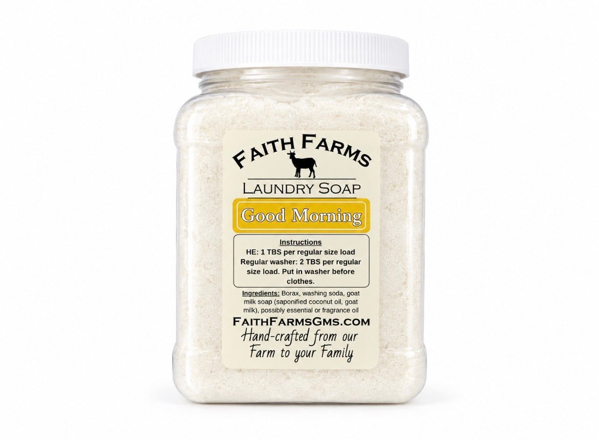 Customized Laundry Soap - Faith Farms Goat Milk Soap