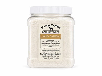 Customized Laundry Soap - Faith Farms Goat Milk Soap