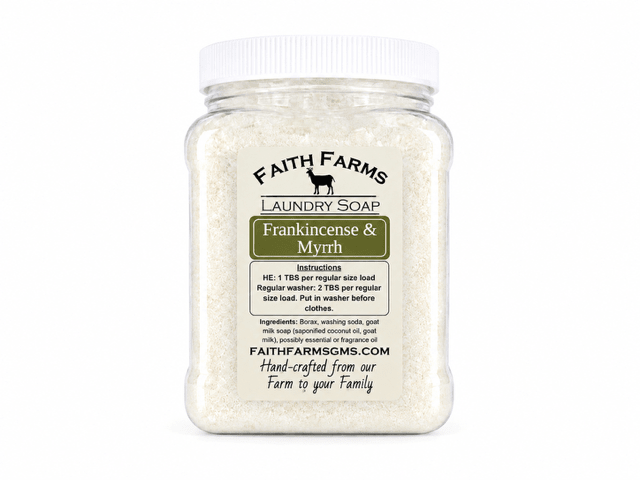 Customized Laundry Soap - Faith Farms Goat Milk Soap