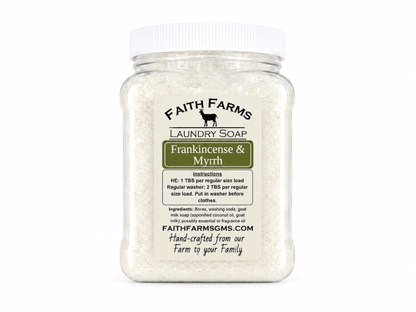 Customized Laundry Soap - Faith Farms Goat Milk Soap