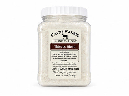 Customized Laundry Soap - Faith Farms Goat Milk Soap