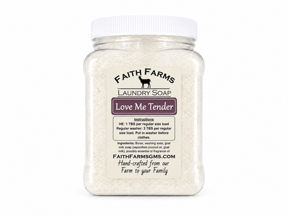 Customized Laundry Soap - Faith Farms Goat Milk Soap
