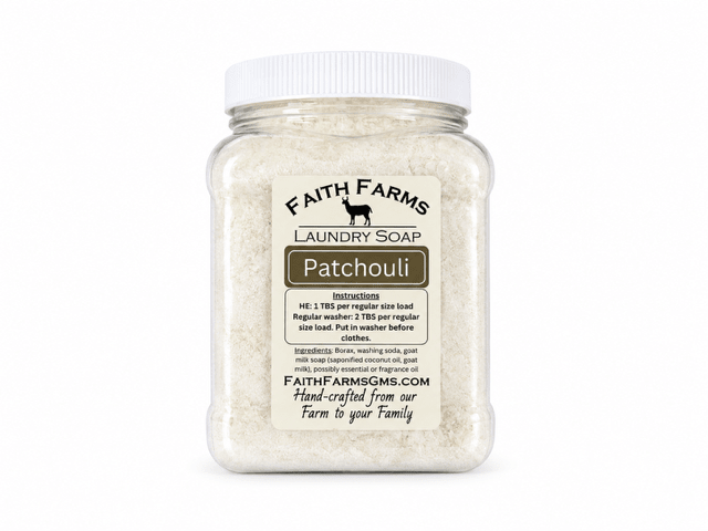 Customized Laundry Soap - Faith Farms Goat Milk Soap