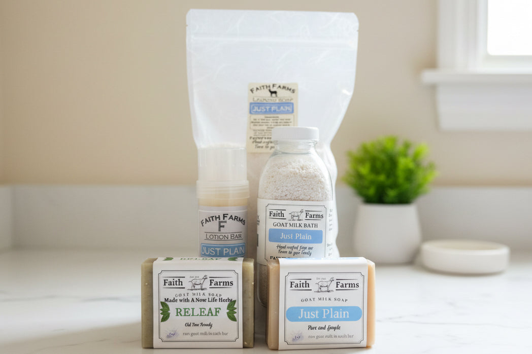 Eczema Bundle - Faith Farms Goat Milk Soap