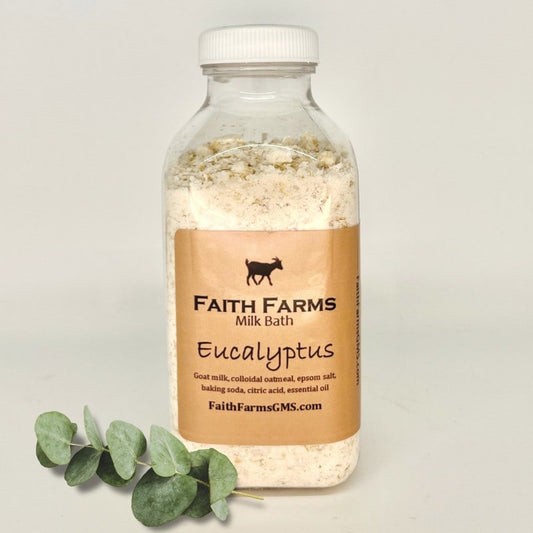 Eucalyptus Goat Milk Bath - Faith Farms Goat Milk Soap
