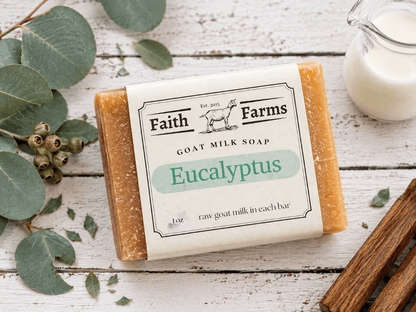Eucalyptus Goat Milk Soap - Faith Farms Goat Milk Soap
