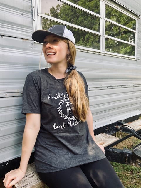 Faith Farms Floral Wreath - Women's Short Sleeve Shirt - Faith Farms Goat Milk Soap