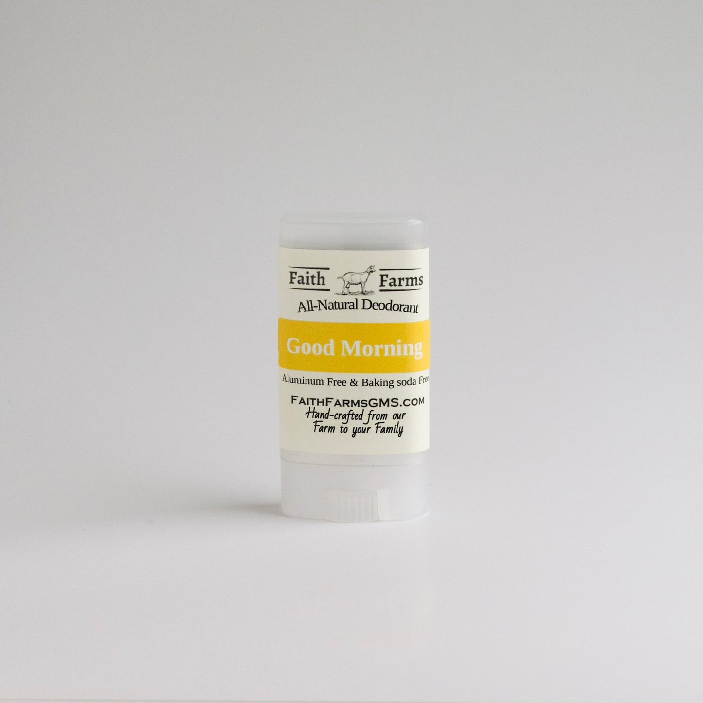 Good Morning Deodorant - Faith Farms Goat Milk Soap