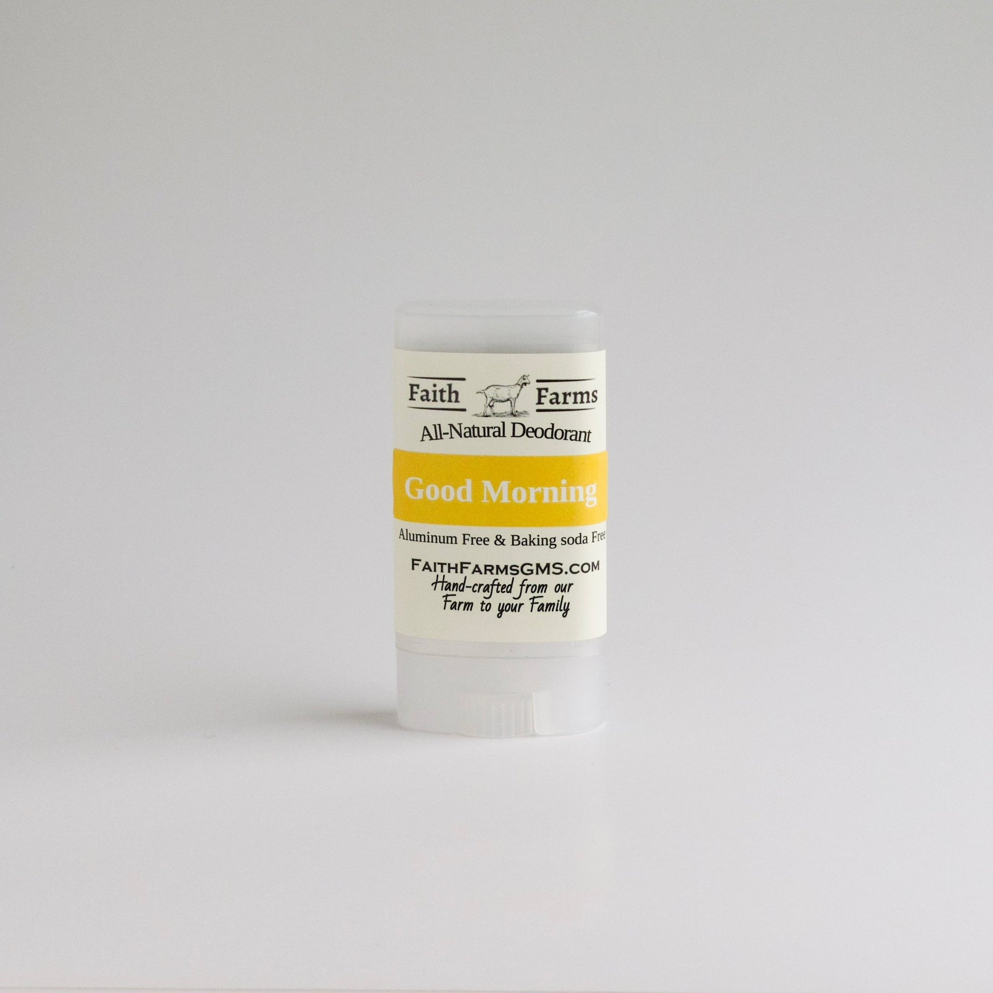 Good Morning Deodorant - Faith Farms Goat Milk Soap