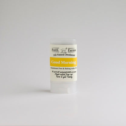 Good Morning Deodorant - Faith Farms Goat Milk Soap