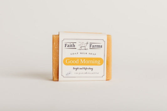 Good Morning Goat Milk Soap - Faith Farms Goat Milk Soap