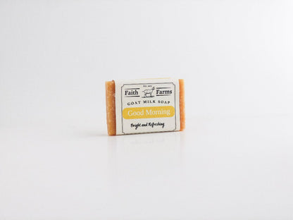 Good Morning Goat Milk Soap - Faith Farms Goat Milk Soap