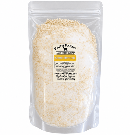 Good Morning Laundry Soap - Faith Farms Goat Milk Soap