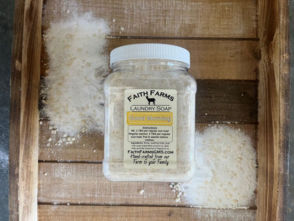Good Morning Laundry Soap - Faith Farms Goat Milk Soap