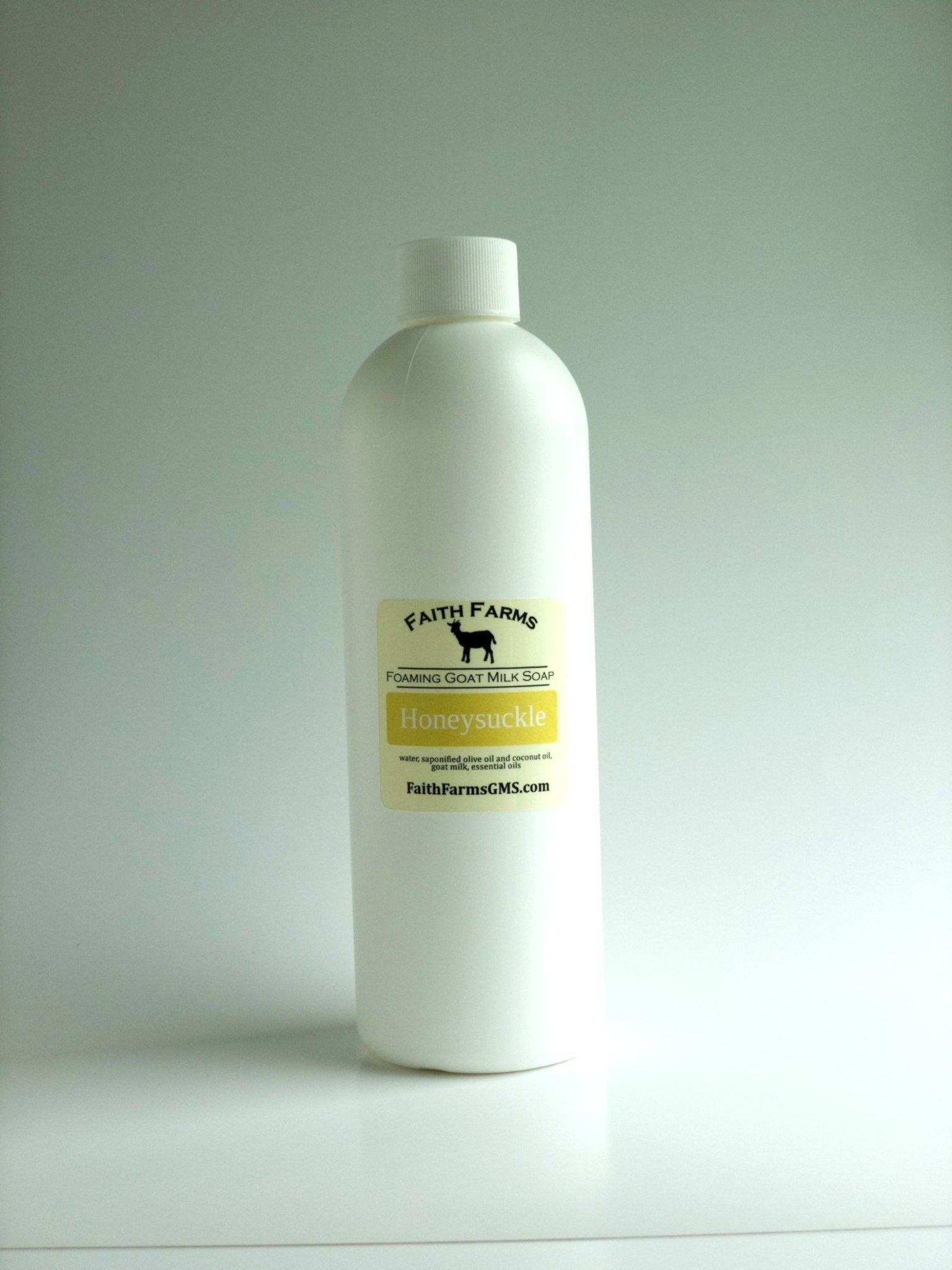 Honeysuckle Foaming Goat Milk Hand Soap - Faith Farms Goat Milk Soap