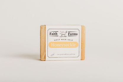 Honeysuckle Goat Milk Soap - Faith Farms Goat Milk Soap