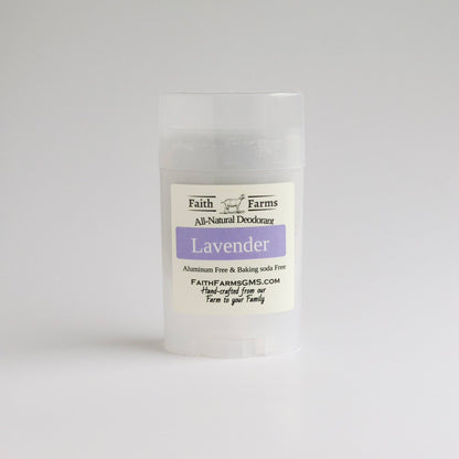 Lavender Deodorant - Faith Farms Goat Milk Soap