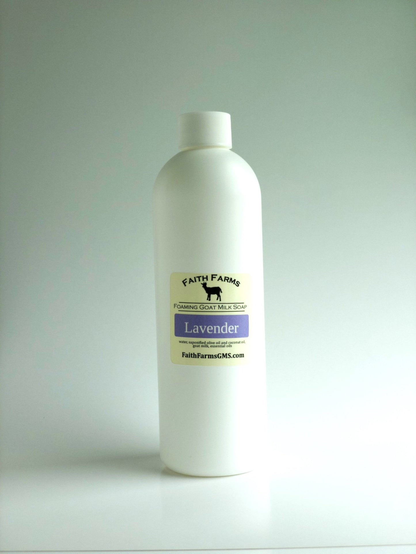 Lavender Foaming Goat Milk Hand Soap - Faith Farms Goat Milk Soap