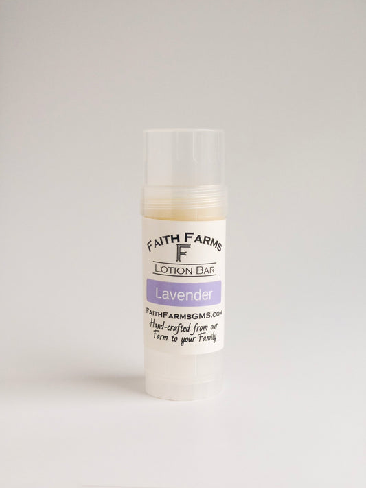 Lavender Lotion Bar - Faith Farms Goat Milk Soap
