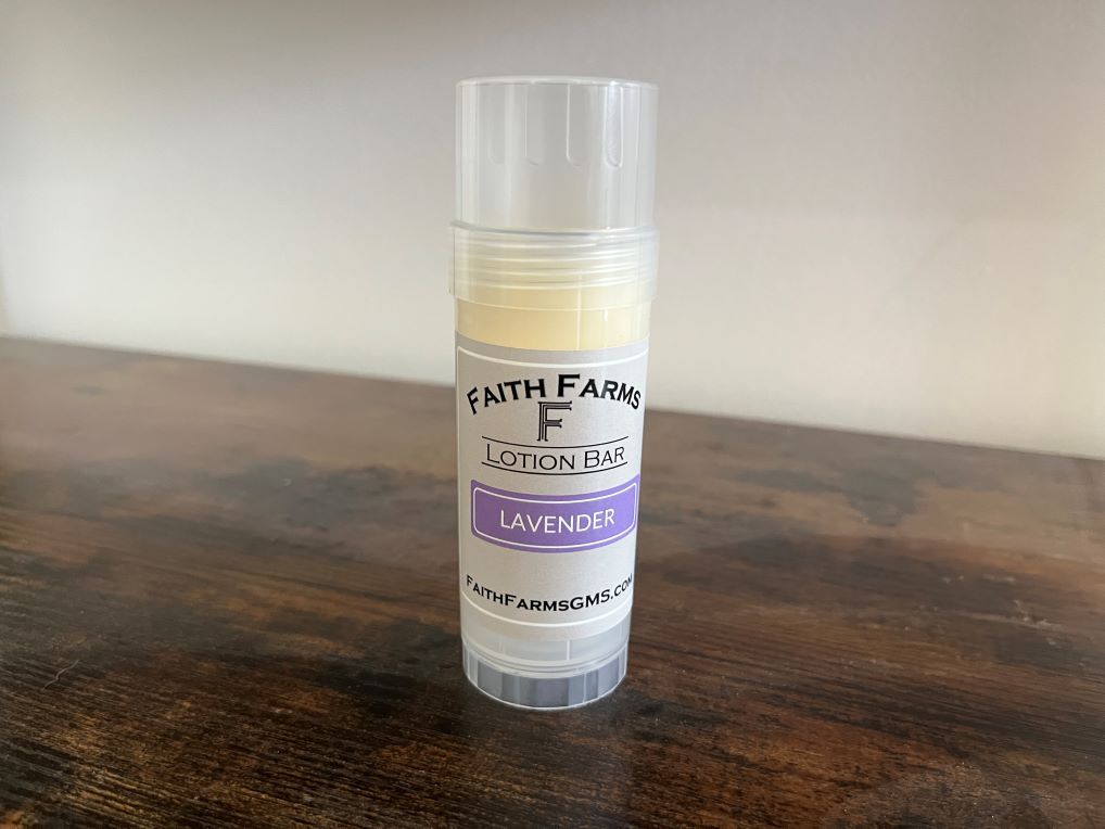 Lavender Lotion Bar - Faith Farms Goat Milk Soap